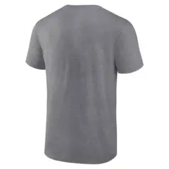 MLB Cleveland Guardians Men's Gray Bi-Blend Short Sleeve T-Shirt