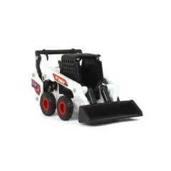ERTL Kids 1/64 Bobcat S76 Skid Steer, White and Red, 16424