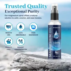 Pure Magnesium Oil Spray - 8 Oz