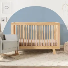 Babyletto Hudson 3-in-1 Convertible Crib with Toddler Rail