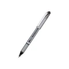 Pentel EnerGel NV Liquid Gel Pen .7mm Gray Barrel Black Ink BL27A