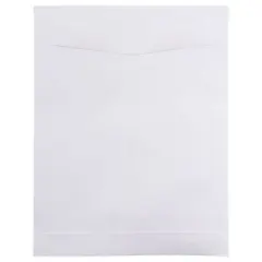 JAM PAPER 6 x 9 Open End Catalog Airmail Envelopes - White - 50/Pack