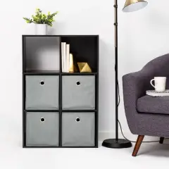 11" Fabric Bin Bundle 4pk Gray - Room Essentials&trade;