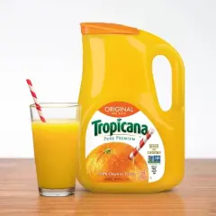 Tropicana Pure Premium No Pulp Orange Juice - 89 fl oz