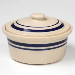 Ohio Stoneware Covered Casserole Dish