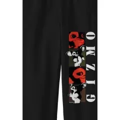 Gremlins Gizmo Poses Youth Black Graphic Joggers