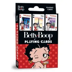 MasterPieces Officially Licensed BettyBoop Playing Cards - 54 Card Deck for Adults