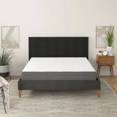 NicBex 8 Inch Memory Foam Mattress with Edge Support and Air Grid for a Cool Sleep,Fiberglass Free,Firm Feel Mattresses,White