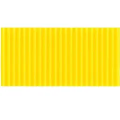 Corobuff Solid Color Corrugated Paper Roll, 48 Inches x 25 Feet, Canary