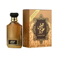 Lattafa Asdaaf Golden Oud By Lattafa Eau De Parfum Spray (Unisex) 3.4 Oz For Men