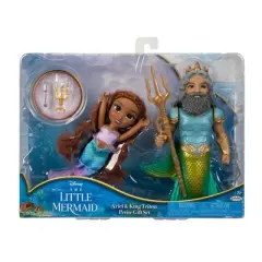 Disney&rsquo;s The Little Mermaid 6" Petite Character Gift Set Ariel and Triton
