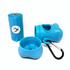 Joyride Harness Universal Fit Poop Bag Dispenser - 1 Roll of Premium Poop Bags Included