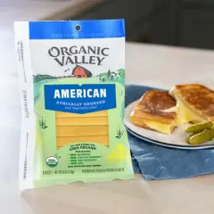 Organic Valley American Cheese Slices - 6oz/8ct