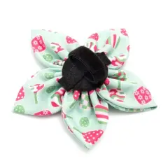 Pickleball Dog Flower - Adjustable Collar Accessory by The Worthy Dog