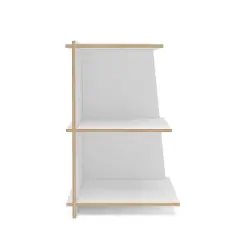 Polifurniture Ecofriendly Flora Writing Desk White/Light Brown