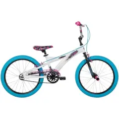 Huffy Jazzmin Kids' BMX Bike - 20" Wheels - White Gloss