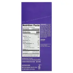 Cure Hydration Kids, Electrolyte Drink Mix, Mixed Berry, 6 Packets, 0.29 oz (8.3 g) Each