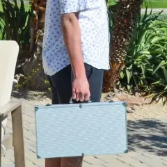 Picnic at Ascot 20 Piece Stainless Steel BBQ Barbecue Grill Tool Set with Aluminum Case