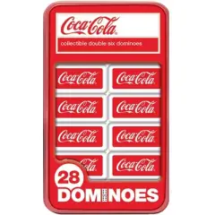 MasterPieces Tile Games - Coca-Cola Picture Dominoes 28 Piece Set