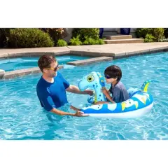 Poolmaster Rainbow Unicorn Inflatable Swimming Pool Float
