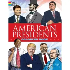 American Presidents Coloring Book - (Dover American History Coloring Books) by  Peter F Copeland (Paperback)
