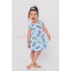 My Little Pony Fluttershy Pinkie Pie Girls Dress and Scrunchie Toddler