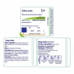 Urtica Urens 1M by Boiron Homeopathic Single Medicine For First Aid  -  80 Pellet