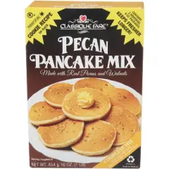 Classique Fare Pancake Mix Pecan - Case of 6 - 16 oz