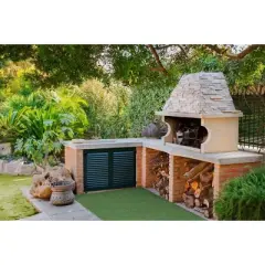 6' x 8' Polo Turf Outdoor Rug Green - Foss Floors