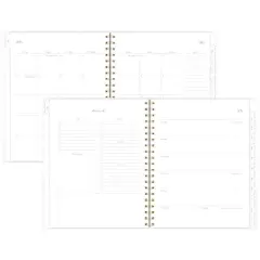Sugar Paper Essentials 2024-25 Weekly/Monthly Planner 11"x9.5" Scatter Dots