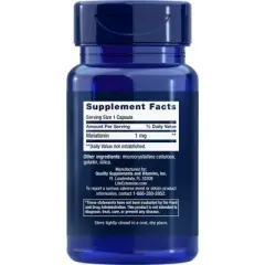 Melatonin 1mg by Life Extension  -  60 Capsule