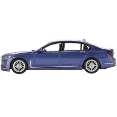 BMW Alpina B7 xDrive Alpina Blue Metallic with Sunroof Limited Ed to 2040 pcs 1/64 Diecast Model Car by True Scale Miniatures