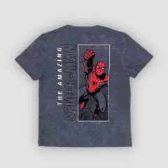 Boys' Spider-Man Short Sleeve Graphic T-Shirt - Gray
