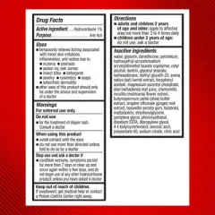 Cortizone-10 Natural Sensitive Skin Anti-Itch Cream - Hydrocortisone - 2 oz