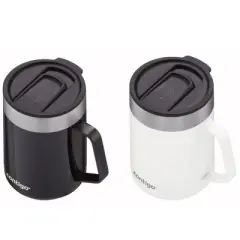 Contigo Streeterville Stainless Steel Mug with Handle, 14oz 2-Pack