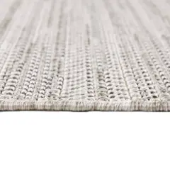 Faded Lines Outdoor Rug Cream - Smith & Hawken&trade;