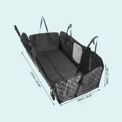 Unique Bargains Non-Slip Water Dog Car Seat Cover for Back Seat 1 Pc