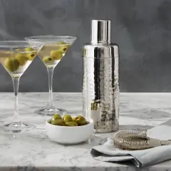 Stainless Steel Hammered Cocktail Shaker - Threshold&trade;