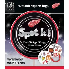 MasterPieces Officially Licensed NHL Detroit Red Wings Spot It Game for Kids and Adults