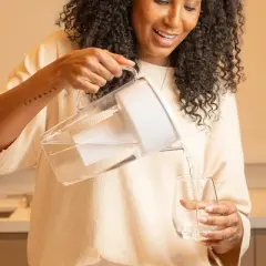 OU Water Filtration Pitcher, Filters Chlorine & Mercury, Water Purifier Pitcher Dispenser