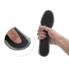 Unique Bargains Deodorant Shoe Inserts Fit Shoe Green 1 Pair