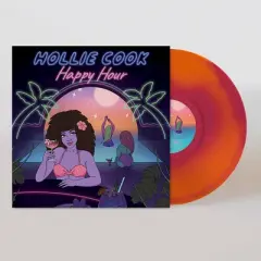 Hollie Cook - Happy Hour - Orchid & Tangerine (Colored Vinyl Digital Download Card)