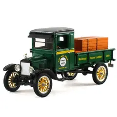 1923 Ford Model TT Lamber Truck Green 1/32 Diecast Model Car by Signature Models