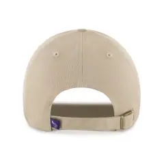NBA Charlotte Hornets Khaki Clean Up Hat: Cotton Twill, Adjustable Strap