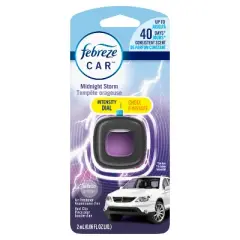Febreze Car Air Freshener - Midnight Storm - 0.06 fl oz
