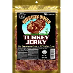 Buffalo Bills 2.6oz Turkey Jerky - Six 2.6oz Packs