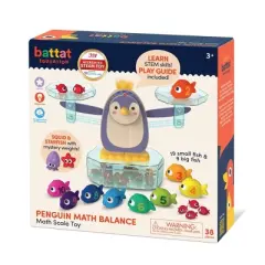 Battat Education Penguin Balance Math Scale Game