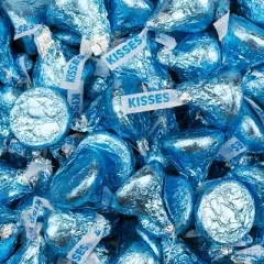 128 Pcs It's a Boy Baby Shower Candy Party Favors Miniatures & Blue Kisses (1.58 lbs, Approx. 128 Pcs)