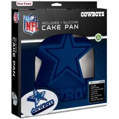 MasterPieces FanPans NFL Dallas Cowboys Team Silicone Cake Pan