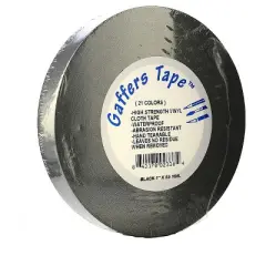 Pro Tapes Pro-Gaffer Tape 1 In. X 60 Yd. (PG1BLA) 51357